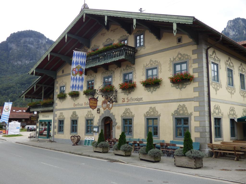 Gasthof Falkenstein - Metzgerei Schwaiger - ฟลินทส์บาค ภายนอก รูปภาพ